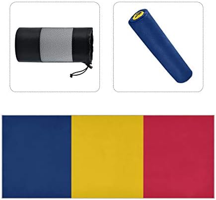 Chinein Super mekan, znoj apsorbiran, bez klizanja Bikram Hot Yoga ručnici | Savršena veličina za zastavu Mat Zimbabve