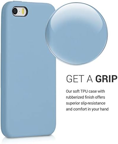KWMobile futrola kompatibilna s Apple iPhone SE / iPhone 5 / iPhone 5s futrola - TPU silikonski poklopac telefona s mekim završetkom