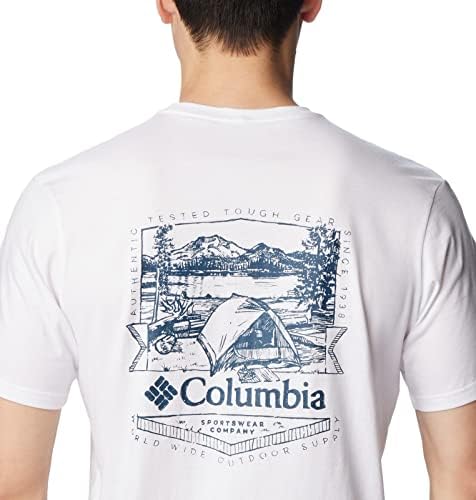 Columbia muške rockaway rijeke leđa grafički kratki rukavi majice