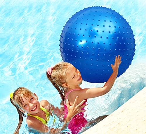 Velika senzorna masažna lopta za djecu, 33,5 85 cm Poboljšana kugla za vježbanje za malu djecu, velika lopta na napuhavanje s taktilnim