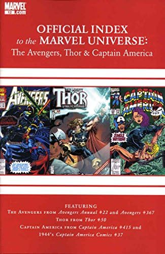 Osvetnici, Thor i Kapetan Amerika: službeni indeks svemira A. M. 12 A. M. / A. M. ; stripovi iz A. M.-A