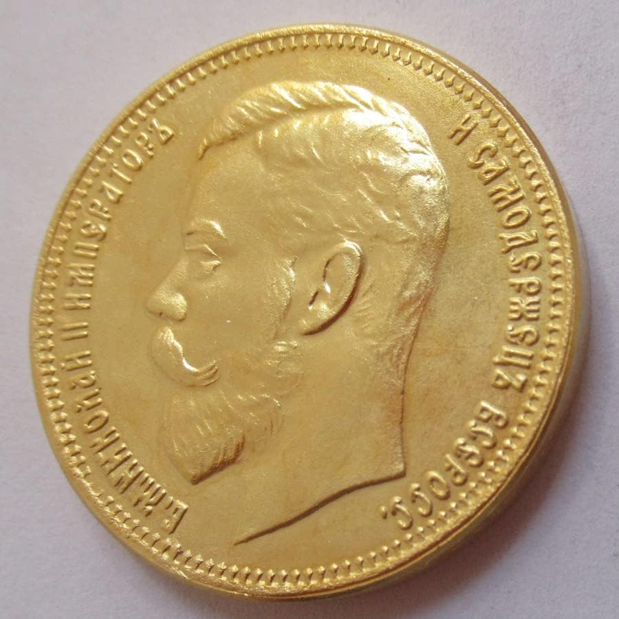 Ruska 1902. Strana replika Zlatna komorativna kovanica
