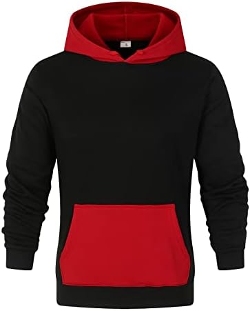 Larisalt crni hoodie zip up, muško miješanje boja puni zip atletski sportovi 2 komad znoj koji trči trčanje