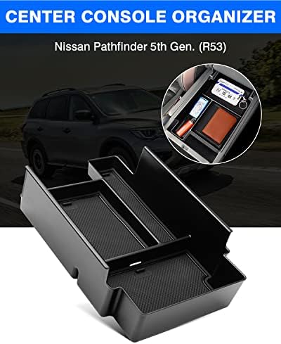 AutArder Custom Fit za organizator središnje konzole Nissan Pathfinder 2022 2023 pribor za pohranu ruku za skladištenje ruke sekundarni