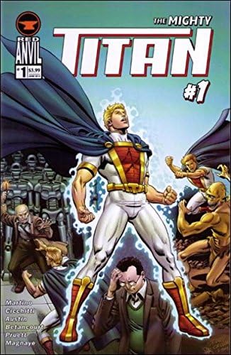 Moćni Titan, strip od 1 do 1; Crveni nakovanj