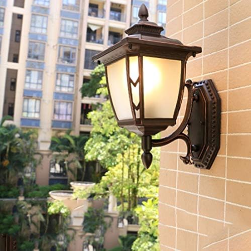 Trexd Vanjski vodootporna zidna svjetiljka LED vrtna zidna svjetiljka Balkon za prolaz zidna svjetiljka Vanjska zidna svjetiljka Zidna
