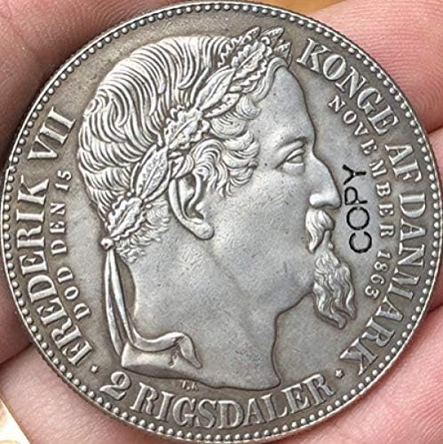Danska 1863. Kopija novčića Copysouvenir Novelty Coin Coin Poklon