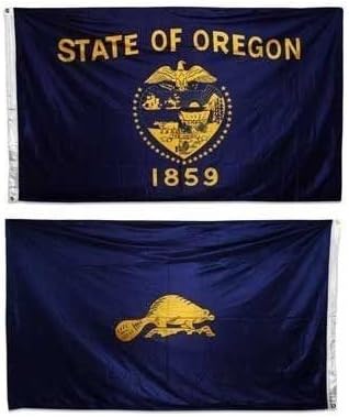 Zastava 3x5 država Oregon dvostrani najlon 3ft x 5ft kuća natpis