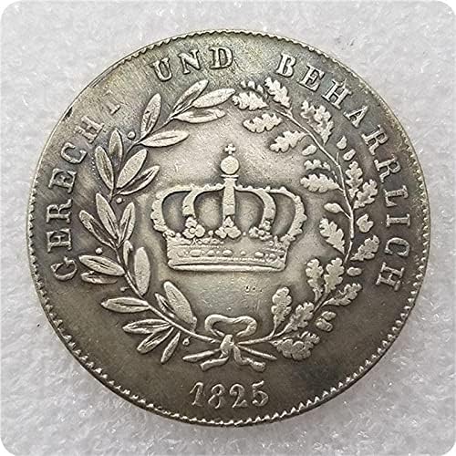 Antikni zanat 1825. Njemački prigodni kovanica srebrnog dolara 2020