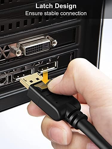 CableCreation DisplayPort za HDMI kabel 3 ft, DP 1,2 do HDMI 4K@30Hz Zlatni kabel, jednosmjerni 4K i 3D audio / video pretvarač, 0,915m