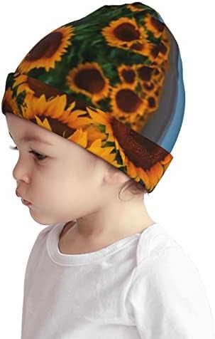 Suncokreti mališana Beanie za dječake djevojčice za bebe djece Beanies pleteni zimski šeširi