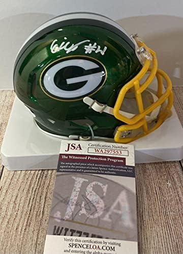 Green Bae Packers potpisali su Erica Stokesa iz meme-a-NFL kacige s autogramima