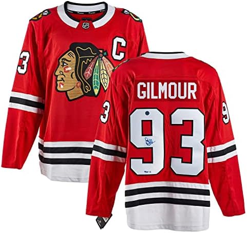 Doug Gilmour Chicago Blackhawks autogramirani fanatici Jersey - Autografirani NHL dresovi