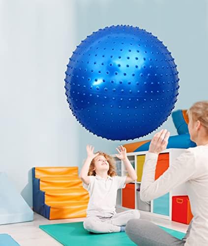 Velika senzorna masažna lopta za djecu, 2 pakiranja 33,5 85 cm Poboljšana kugla za vježbu za malu djecu, velika kuglica na napuhavanje