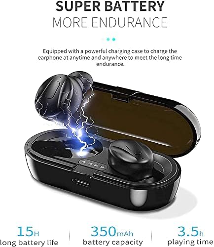 Hoseili 2023 Nove EditionBluetooth slušalice.Bluetooth 5.0 Bežične slušalice u uhu stereo zvučni mikrofon Mini bežične ušice sa slušalicama