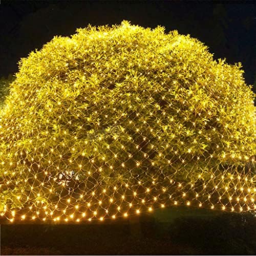 Twinkle Star 360 LEDS božićne mrežne svjetla, 12ft x 5ft 8 modusi niskonaponski spojeni mrežica vilinskih nizova za božićna stabla,