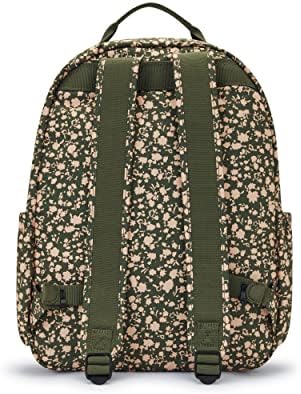 KIPLING WOMENS SEOUL 15 LAPTOP ruksak, izdržljiv, prostran s podstavljenim naramenicama, školske torbe, svježeg cvjetnog, jedne veličine