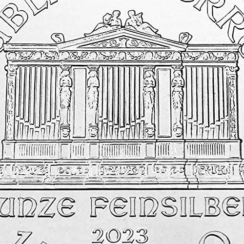 2023. u 1 oz austrijskoj srebrnoj filharmoniji 1,50 eura sjajno necirkulirano s potvrdom o autentičnosti 1,50 €