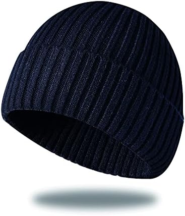 Irzaki muške beanie - Zimski šeširi za muškarce Žene manžetne runo beanie pletena vuna lubanja za aktivnosti na otvorenom i svakodnevnu