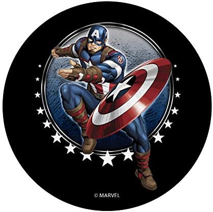 Marvel Captain America Shield baca zvijezde Popsockets Popgrip: Prihvatni prianjanje za telefoni i tablete