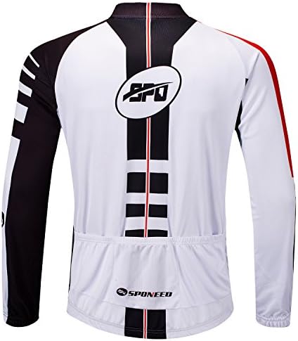 Sponena biciklistička odjeća za muškarce dugih rukava Mountain Bike Road Biciklistička košulja Jeresys hlače podstavljene bicikl Jakcet