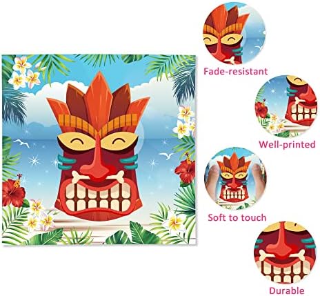 40pcs Dan zahvalnosti Havajski luau desert salvete havajske maske ostavlja ručak za večeru za večeru, oprema za jednokratnu upotrebu