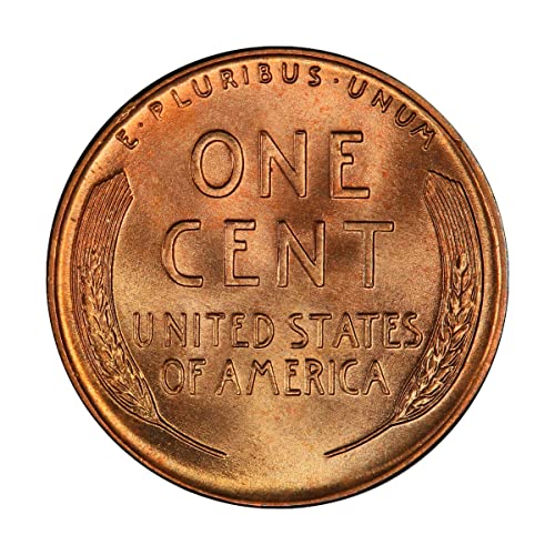 1948. p Lincoln Cent 1c bu brilljivo necirkulirani OBW Choice Detail Detab vrhunski