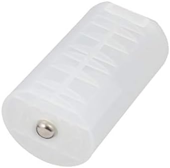 Novi plastični držač adapter za baterije tipa AA-D Lon0167 Converter Clear Color(Kunststoff-AA-zu-D-Batterie-Adapterhalter Konverter