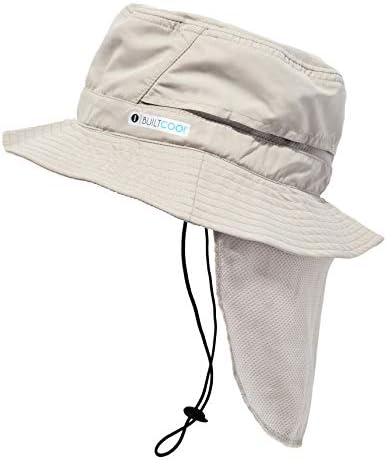 BuildCool kapica za hlađenje za odrasle s nijansom vrata - Boonie šešir za ribolov, kampiranje i vožnju kajakom