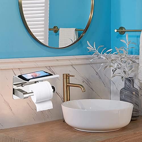 DVTEL 304 Toaletni ručnik od nehrđajućeg čelika, nosač za papir za toaletni papir, nosač za papirni ručnik, nosač za valjak, nosač