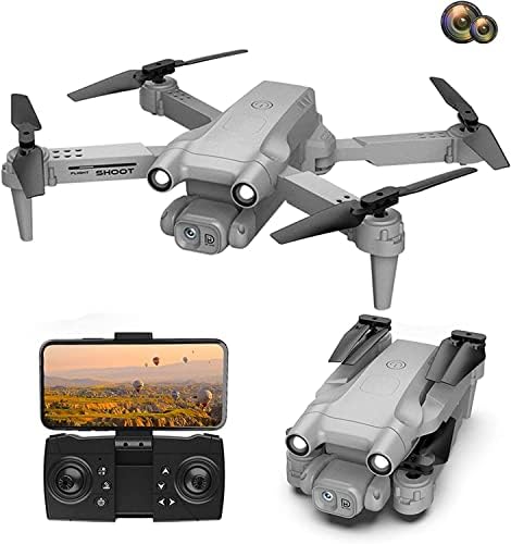 Afeboo drone s HD dvostrukim kamerama za odrasle, RC Quadcopter Wifi videozapis uživo, visina, bez glave, jedan gumb za polijetanje,