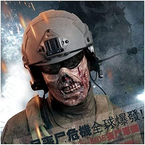 Airsoft i paintball Taktički pribor zaštitna maska za polumasku s mrtvom zombi lubanjom