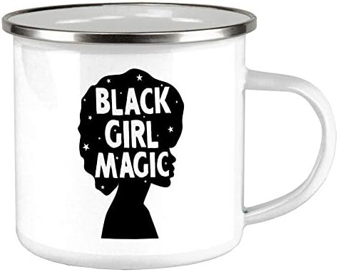 Mjesec stare slave crnoj povijesti Black Girl Magic Afro Camp Cup Multi Standard jedna veličina