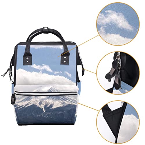 Fuji planina Japan Japan krajolik pelene torbe za torbe mame ruksak veliki kapacitet za pelene torbe za njegu za njegu bebe