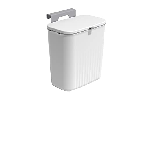Allmro mala smeća limenka za viseće kante za smeće s poklopcem zidnim kuhinjskim kantama za otpadni kantu za recikliranje vrata za