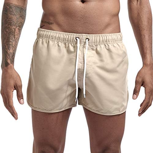 Kamemir muški plivači s kompresijom obložene 7 '' Swim Shorts Brzih suhih kupaćih kostima s bokserskim kratkim oblogama