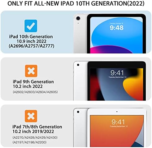 Timovo za iPad zaštitnik zaslona 10. generacije, 10,9 inčni zaštitnik zaslona iPad 2022 Matte, film za potpuno novi iPad 10. gen, napišite