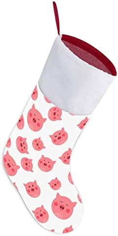 Svinjski uzorak božićna čarapa božićne čarape torbica house obiteljski božićni dekor