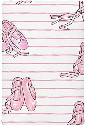 Baletne cipele za cipele listovi za dječake djevojčice pakiraju se listu mekane prozračne mini krevetiće 39 x 27