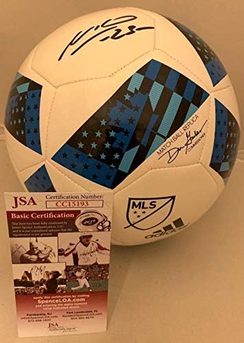 Nimanja Nikolic Chicago Fire potpisala je MLS Soccer Ball Autographed JSA - Autografirani nogometni lopta