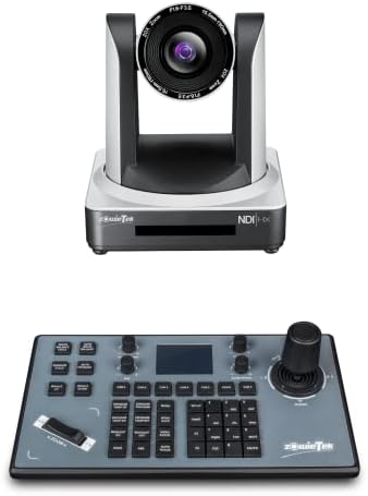 ZowieTek Ptz NDI kamera 20x Live Streaming PoE kamera s istodobnim HDMI i 3G-SDI izlazi PTZ IP kamera kontroler | PTZ mrežna tipkovnica