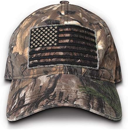 Muški elegantni šešir s kamerom u obliku slova U S zatamnjenom američkom zastavom