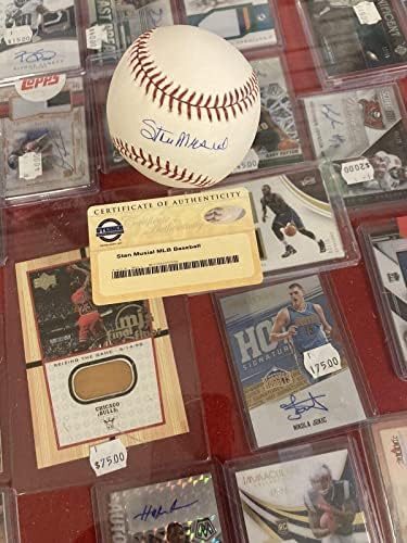 STAN MUSIAL AUTOGRAFID SLUŽBENI MLB BASEBALL -STEINE SPORTS/MLB - Autografirani bejzbols