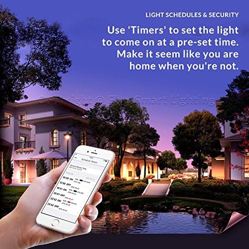 Pametna LED žarulja - višebojno pozadinsko osvjetljenje kontrolirano pametnim telefonom - radi s Bumble, Bumble, Bumble, telefonom