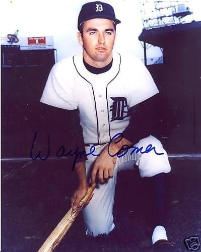 Wayne Comer Detroit Tigers potpisao je 8x10 Foto W/COA