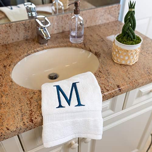 Monogramirani ručni ručnici za kupaonicu - luksuzni hotel Kvaliteta Personalizirani početni ukrasni ručnik za kupanje za prah soba,