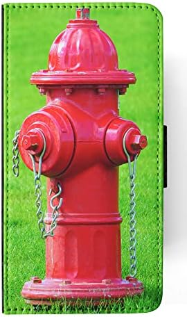Cool retro Crveni vatrogasni hidrant Flip novčanik Futrola za telefon Futrola za telefon od 14 inča
