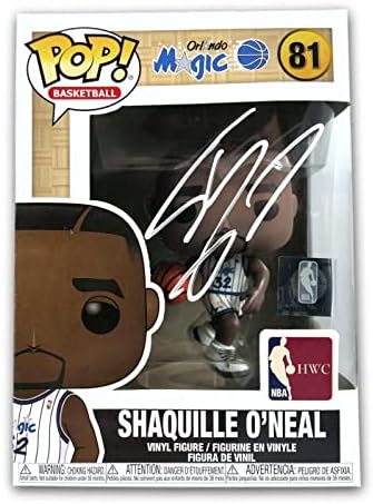 Shaquille O'Neal Hand potpisana Funko Pop JSA Autentična Coa Orlando Magic Shaq - Autografirane košarke