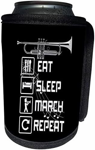 3Drose Trumpt Players u marširačkom bendu Eat Sleep March. - Omota za hladnjak za hladnjak