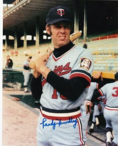 Randy Hundley Minnesota Twins Action potpisan 8x10 - Autografirane MLB fotografije